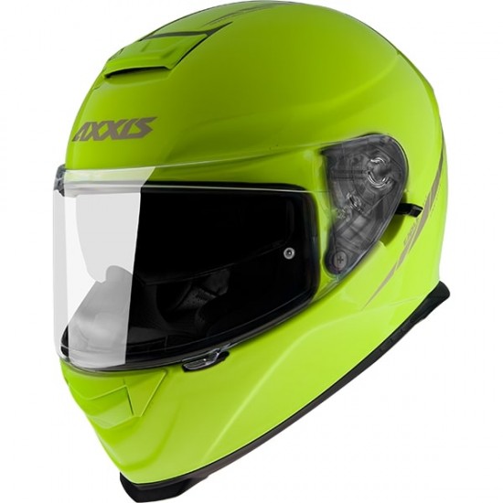 Helm Axxis Eagle Solid Glans Geel S