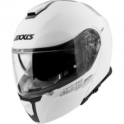 Helm Axxis Gecko Solid Glans Wit L