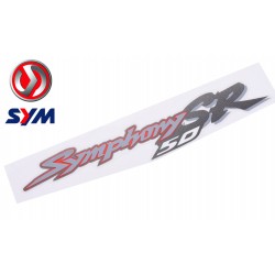STICKER MOTORPLAAT RECHTS OEM | SYMPHONY SR50