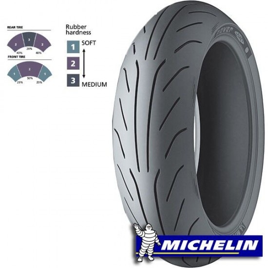 Buitenband 130/60 -13 Michelin 60P Reinf Power Pure SC F/R TL